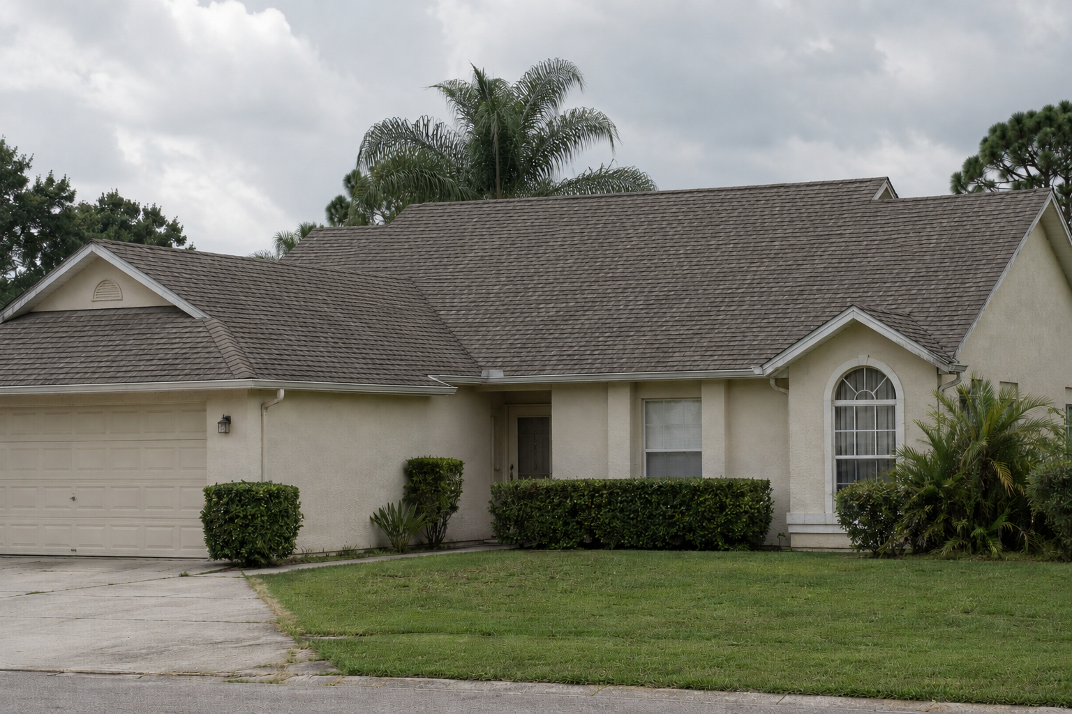 Worn roof before replacement — Orlando, FL